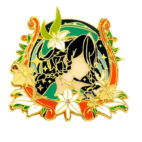 Genshin Impact Video Game Venti Enamel Pins GS-03 - Picture 1 of 4